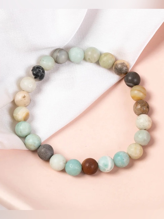 Hand Crafted Jewelry - 🆕New Amazonite 8mm Healing Gemstone Bracelet